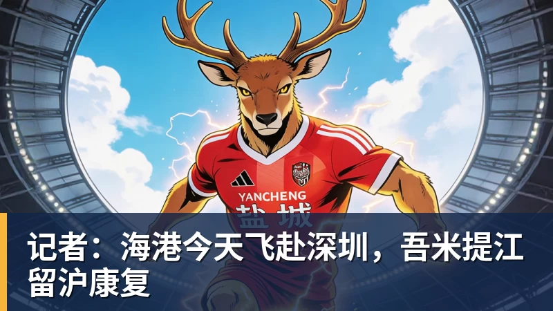 记者:海港今天飞赴深圳,吾米提江留沪康复